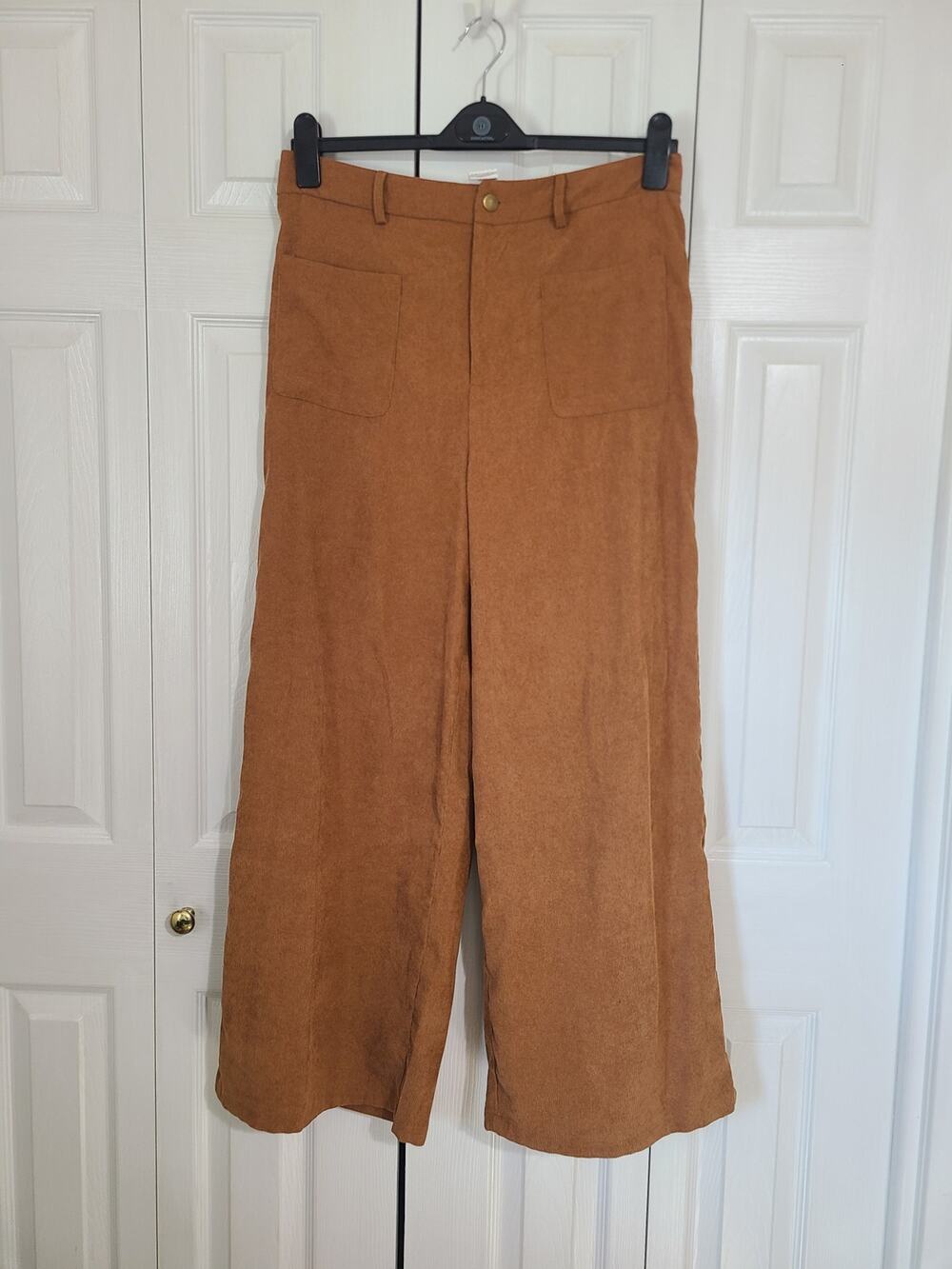Shein Curve 0xl women's MOD highwaisted brown pants